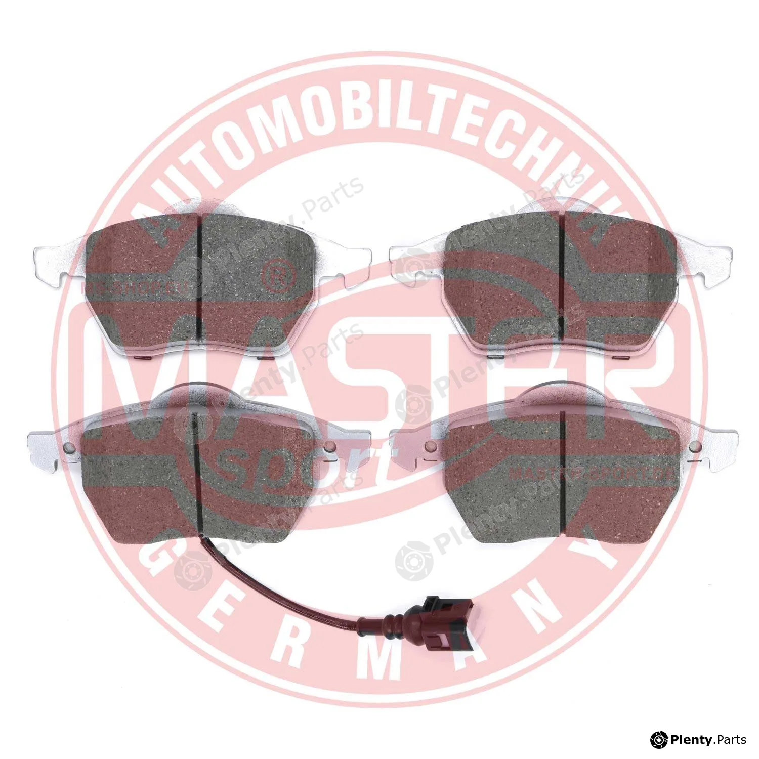 Master-Sport Germany 13046071222K-SET-MS — Brake Pad Set, disc brake Premium Ceramic