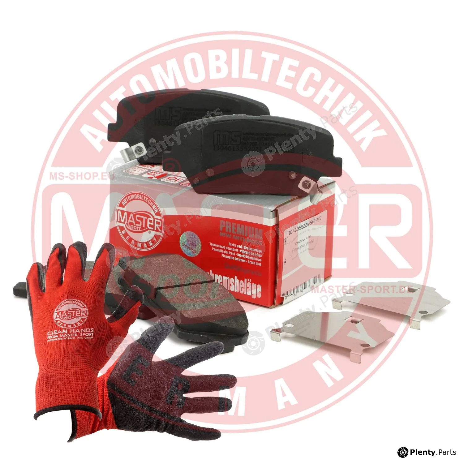 Master-Sport Germany 13046135522N-SET-MSP — Brake Pad Set, disc brake PROMO