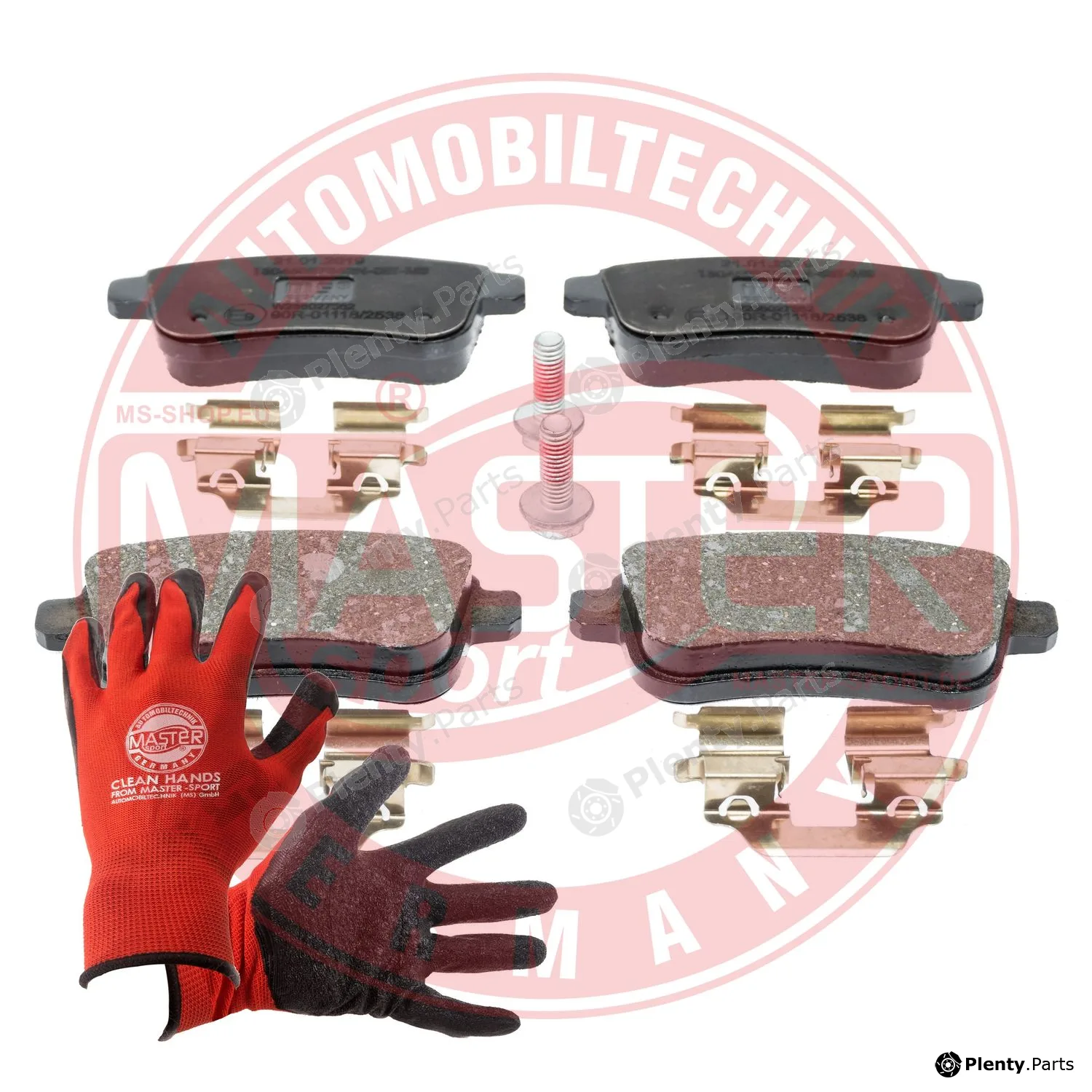Master-Sport Germany 13046027562N-SET-MSP — Brake Pad Set, disc brake PROMO
