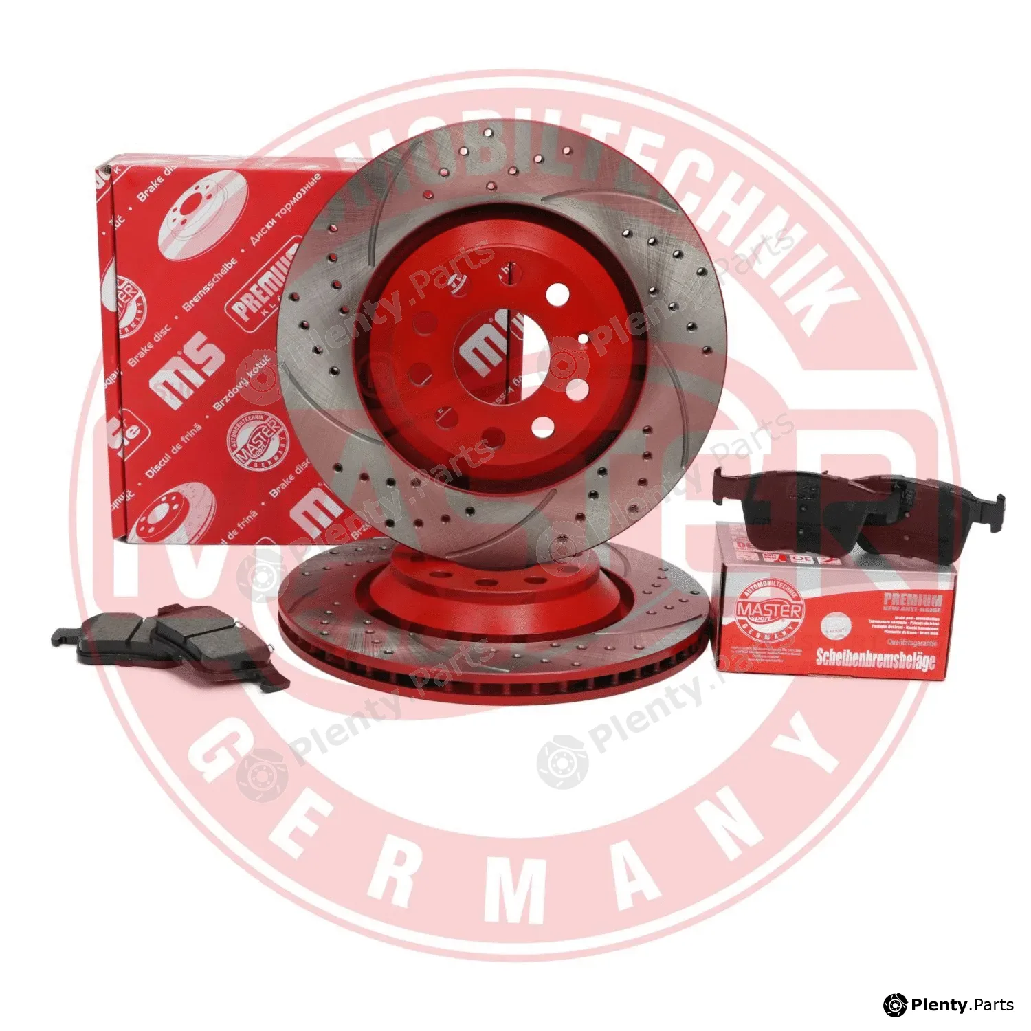 Master-Sport Germany 202222190 — Brake Kit, disc brake SPORT EXTREME