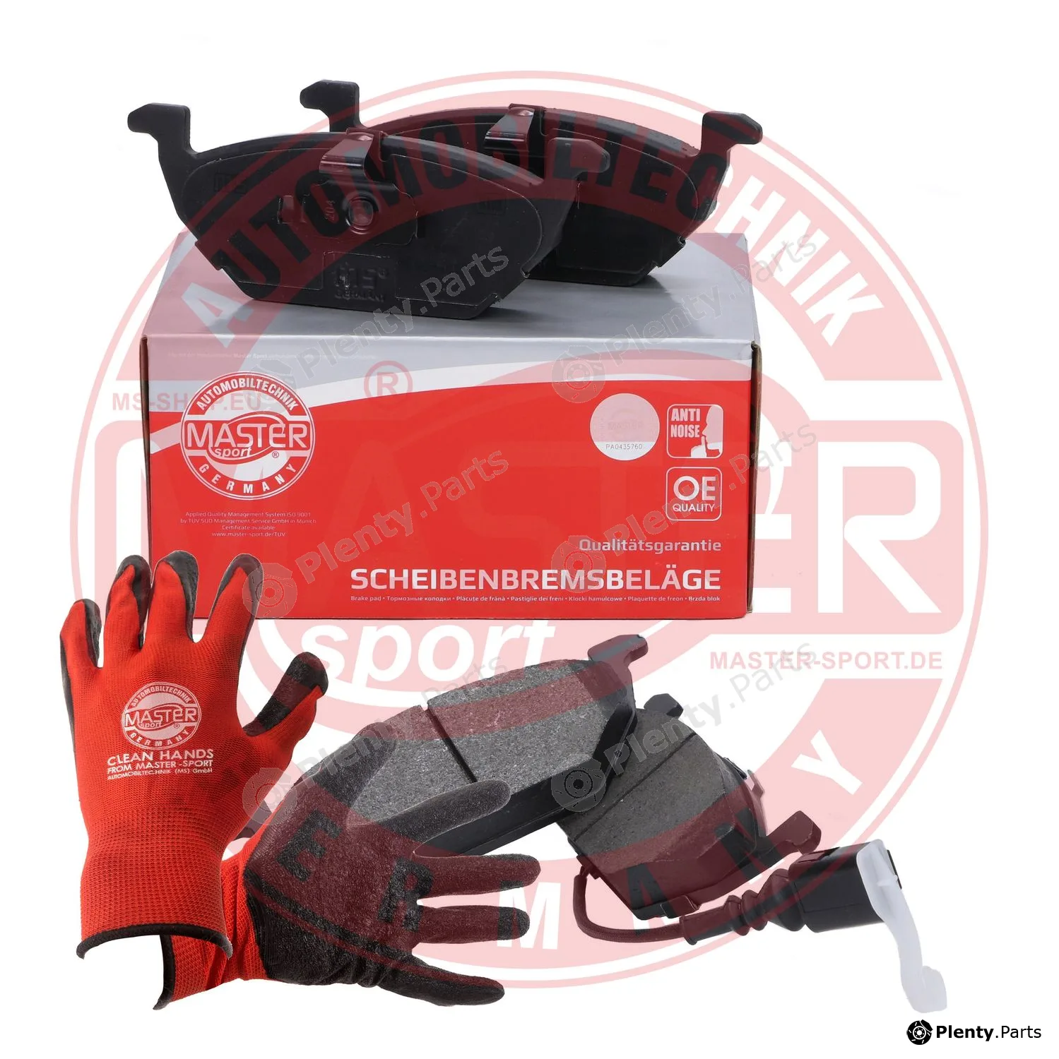 Master-Sport Germany 13046071172T-SET-MSP — Brake Pad Set, disc brake PROMO
