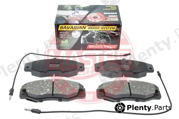 Master-Sport Germany K6039332 — Brake Pad Set, disc brake Bavarian Brake System