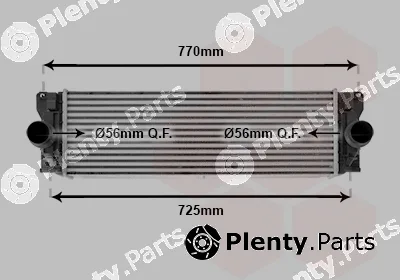 Van Wezel 30004582 — Charge Air Cooler