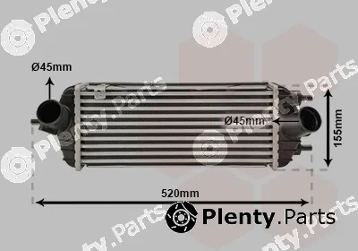 Van Wezel 82014708 — Charge Air Cooler