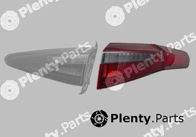 Van Wezel 0125922 — Tail Light Assembly