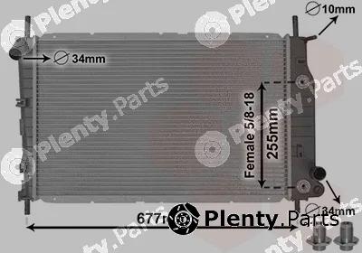 Van Wezel 18002197 — Radiator, engine cooling *** IR PLUS ***
