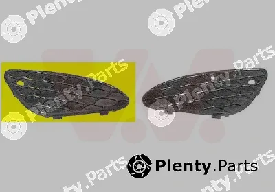 Van Wezel 3041592 — Ventilation Grilles, bumper