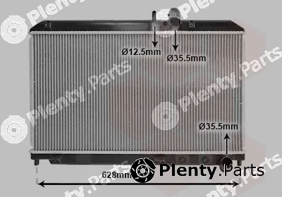 Van Wezel 27002169 — Radiator, engine cooling