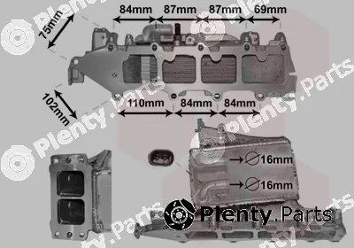 Van Wezel 58004361 — Charge Air Cooler