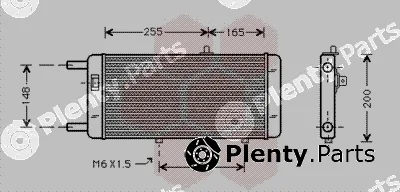Van Wezel 03002087 — Radiator, engine cooling