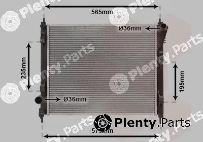 Van Wezel 13012711 — Radiator, engine cooling