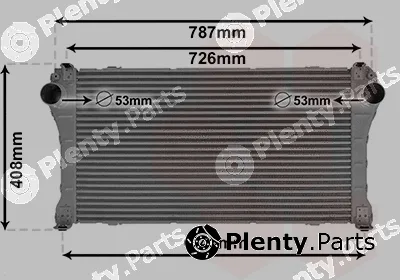 Van Wezel 53014701 — Charge Air Cooler