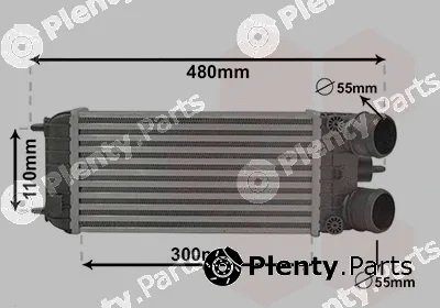 Van Wezel 40014702 — Charge Air Cooler
