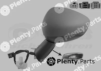 Van Wezel 0954817 — Exterior Mirror * HAGUS *