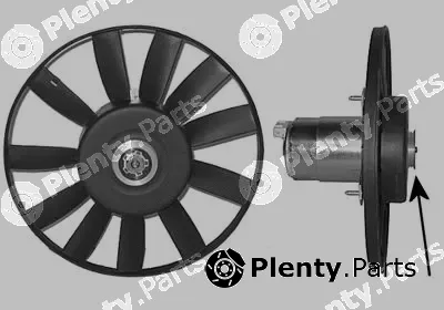 Van Wezel 5880745 — Fan, engine cooling