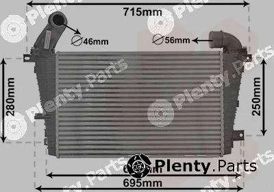 Van Wezel 37004585 — Charge Air Cooler