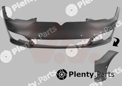 Van Wezel 6907575 — Bumper