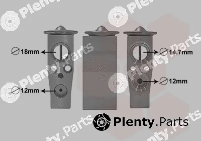 Van Wezel 58011701 — Expansion Valve, air conditioning