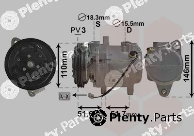 Van Wezel 2901K157 — Compressor, air conditioning