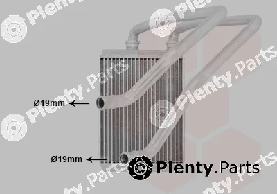 Van Wezel 33006472 — Heat Exchanger, interior heating