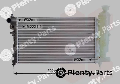 Van Wezel 40002014 — Radiator, engine cooling
