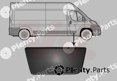Van Wezel 0982404 — Trim/Protection Strip, door