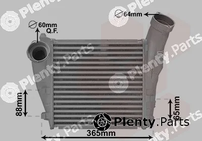Van Wezel 74004057 — Charge Air Cooler