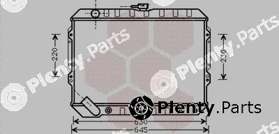 Van Wezel 32002089 — Radiator, engine cooling