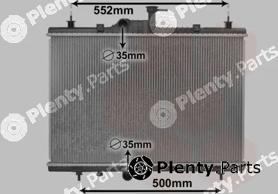 Van Wezel 43002603 — Radiator, engine cooling