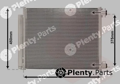 Van Wezel 43015703 — Condenser, air conditioning