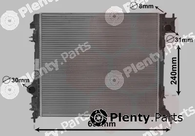 Van Wezel 13012703 — Radiator, engine cooling