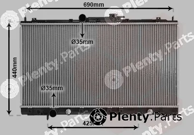 Van Wezel 32002123 — Radiator, engine cooling