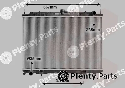 Van Wezel 13002241 — Radiator, engine cooling