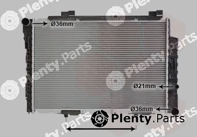 Van Wezel 30002230 — Radiator, engine cooling