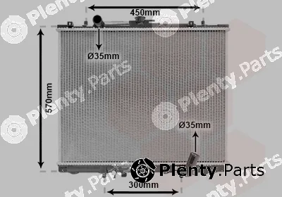 Van Wezel 32002162 — Radiator, engine cooling