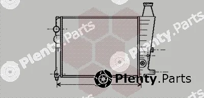 Van Wezel 09002013 — Radiator, engine cooling