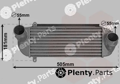 Van Wezel 82014702 — Charge Air Cooler