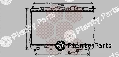 Van Wezel 83002072 — Radiator, engine cooling