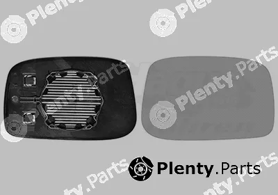 Van Wezel 0965838 — Mirror Glass, exterior mirror * HAGUS *