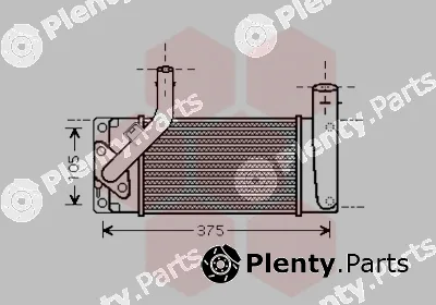 Van Wezel 53004475 — Charge Air Cooler