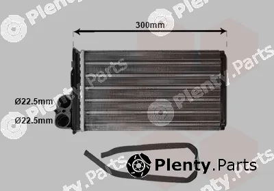 Van Wezel 13006473 — Heat Exchanger, interior heating
