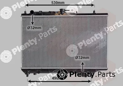 Van Wezel 27002088 — Radiator, engine cooling