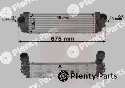 Van Wezel 06004457 — Charge Air Cooler