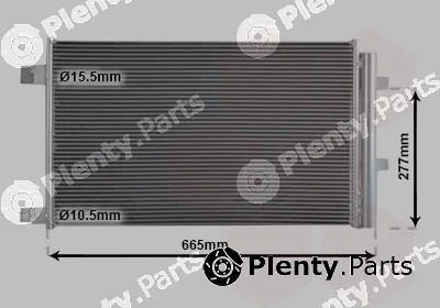 Van Wezel 33015703 — Condenser, air conditioning