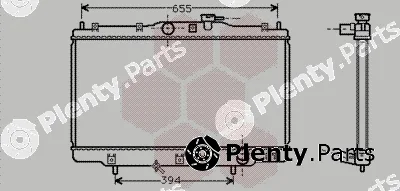 Van Wezel 25002176 — Radiator, engine cooling