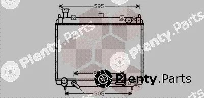 Van Wezel 53002340 — Radiator, engine cooling