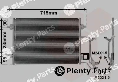 Van Wezel 03005140 — Condenser, air conditioning