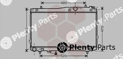 Van Wezel 83002086 — Radiator, engine cooling