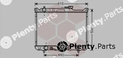 Van Wezel 52002073 — Radiator, engine cooling