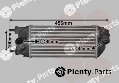 Van Wezel 17014701 — Charge Air Cooler